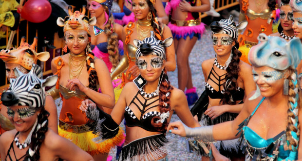 ¡Carnaval lila!