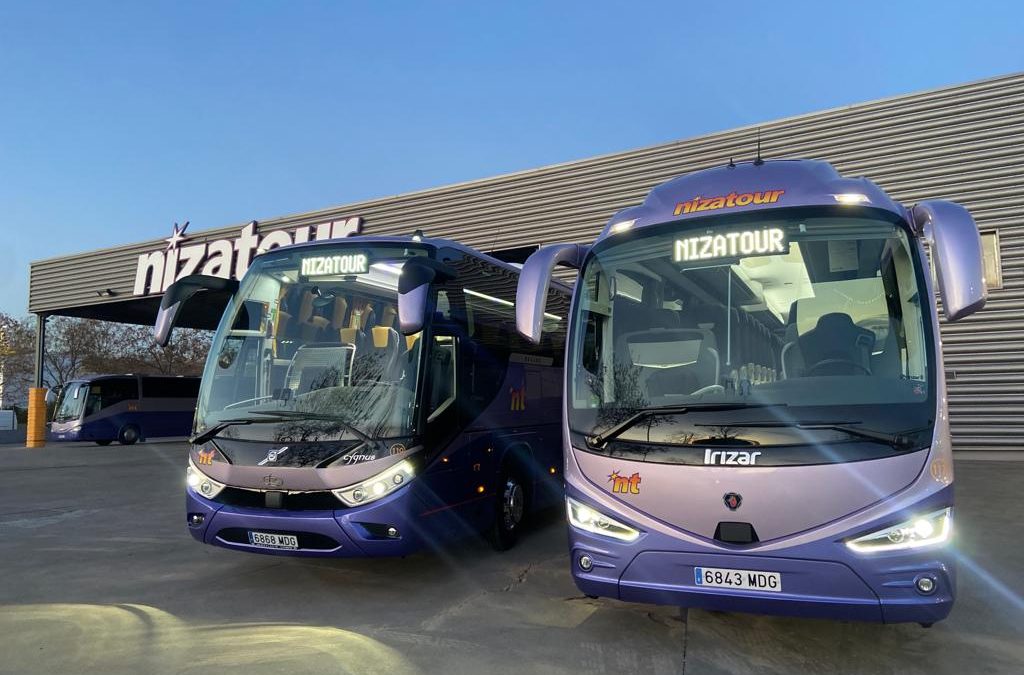 Incorporación dos nuevos autocares a nuestra flota